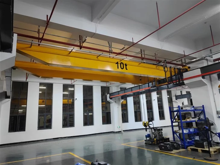 High-Capacity 10 Ton Double Girder Bridge Crane